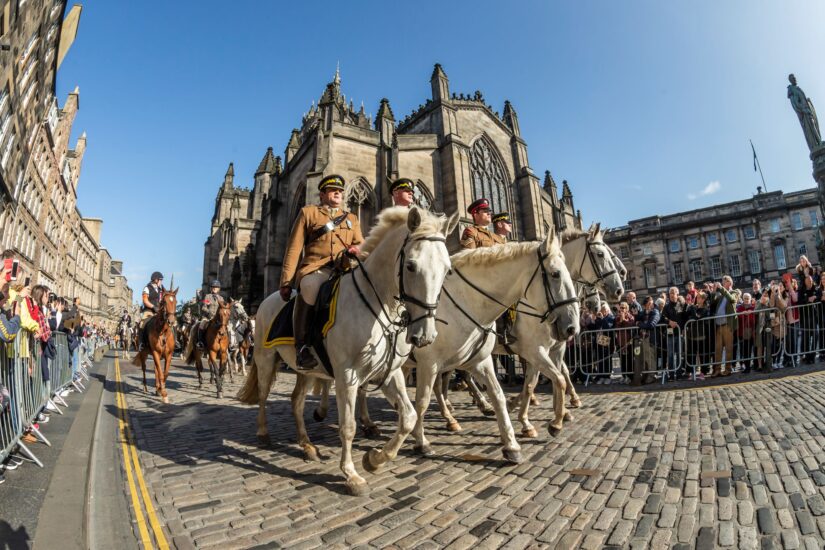 The Royal Scots Dragoon Guards (SCOTS DG) Edinburgh Riding of the Marches