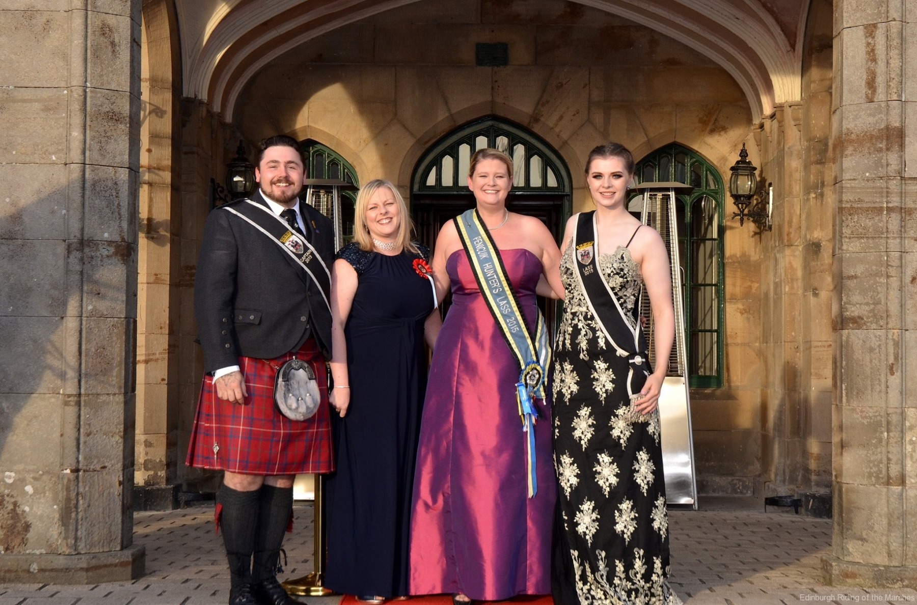 2019 Edinburgh Captain and Lass with guests