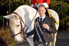 2018 Edinburgh Captain Gary Ulke and mounted officer of Royal Scots Dragoon Guards