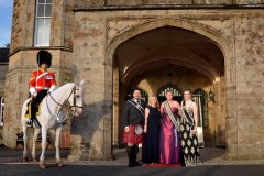 2019 Edinburgh Captain and Lass with guests and mounted officer of Royal Scots Dragoon Guards