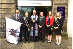 The Kirking of the Captain at Greyfriars Kirk 2017