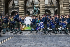 Edinburgh-Riding-of-the-Marches-George-Heriots-School-Pipe-Band.-Photo-by-Phunkt.